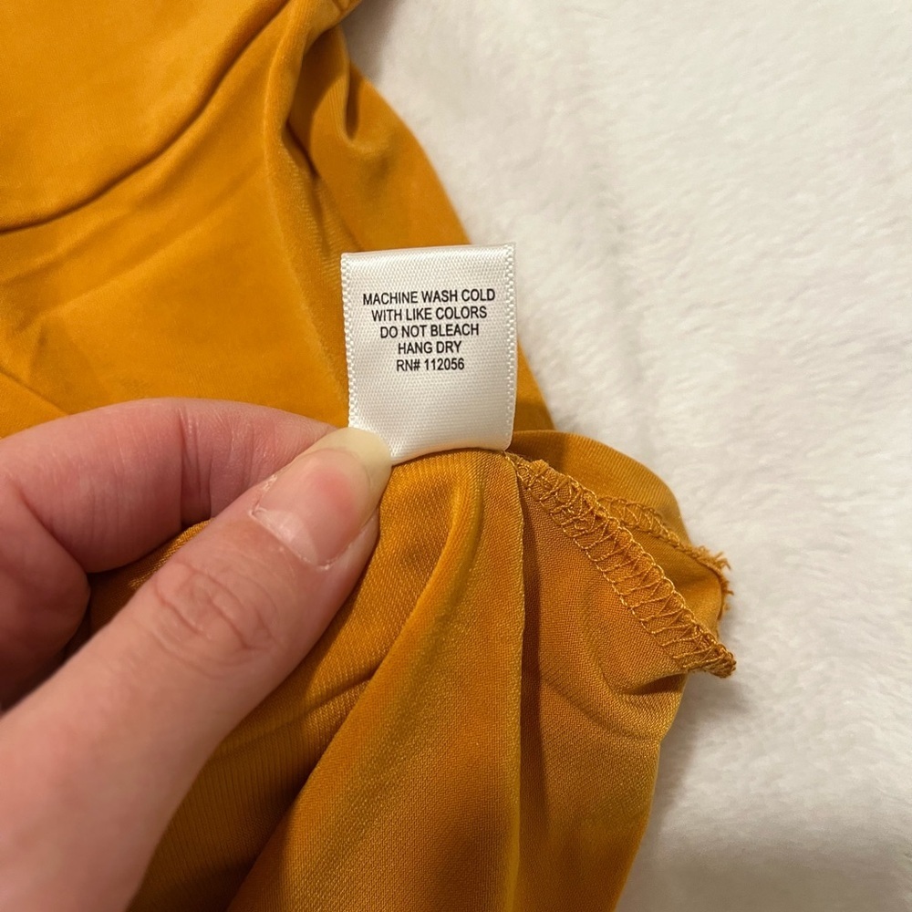 Zenana Yellow/Orange Tank Top - Size XL - Picture 7 of 8